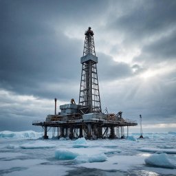 The scientists at IPMash RAS developed a model for estimating the forces of interaction between Arctic structures and ice